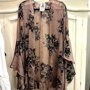 Black and Taupe cardigan